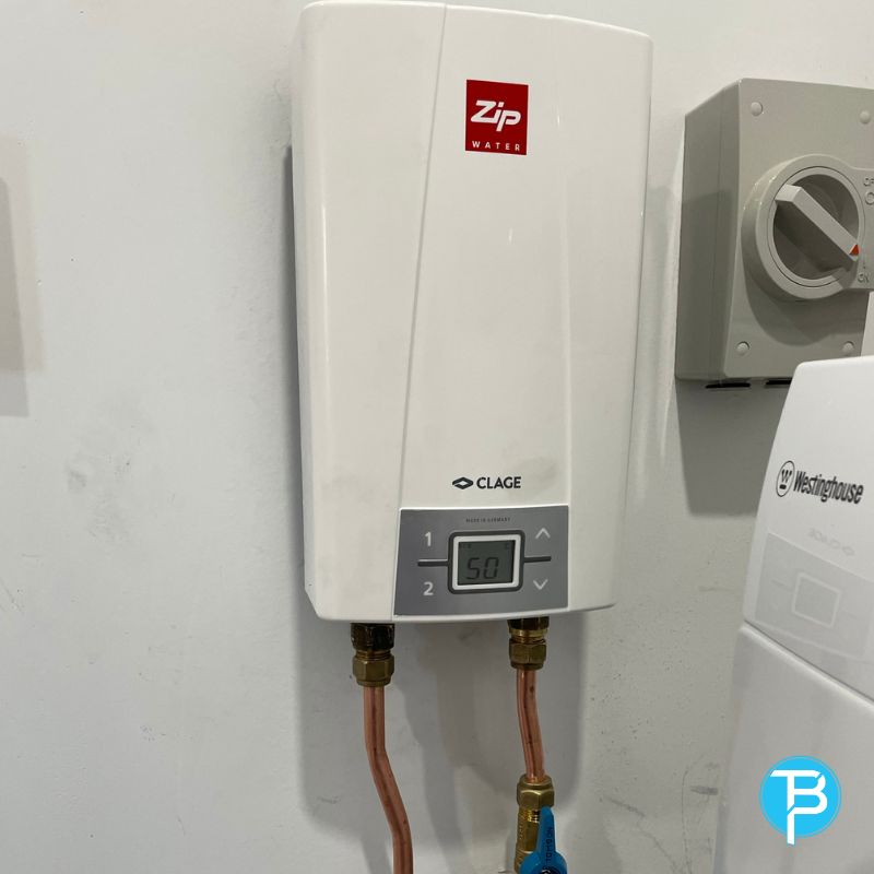 Hot water system repair